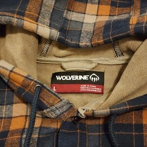 Wolverine Plaid Hooded Jacket